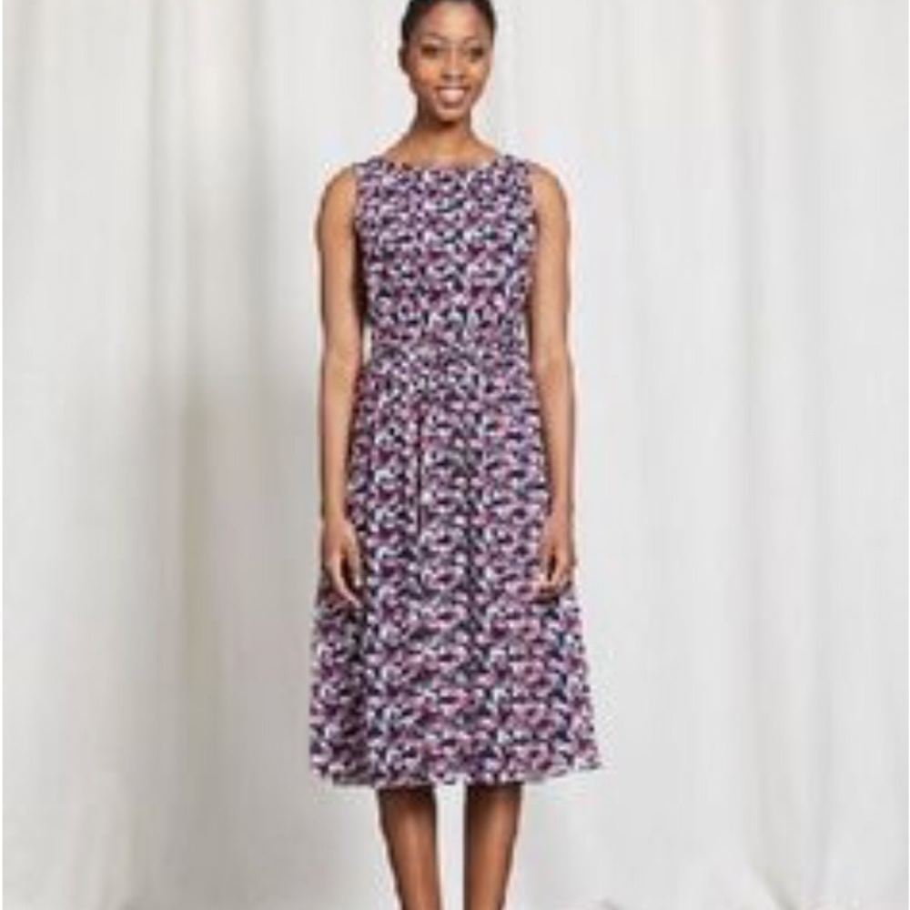 Johnnie Boden Maria Dress - Ombré Stripe